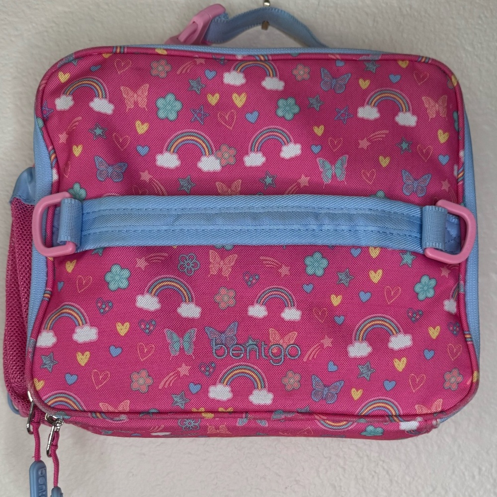 Bentgo Insulated Lunch Bag Rainbows & Butterflies